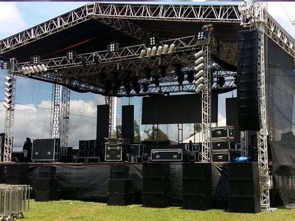 Sonorização para feiras e exposições